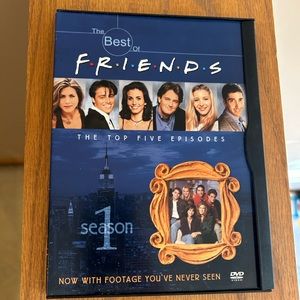 Friends DVD Season 1 Jennifer Aniston Matthew Perry chandler friends dvd